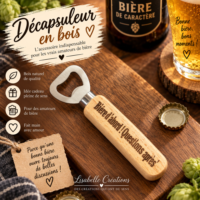 Phrase « Bière d'abord, questions après »
