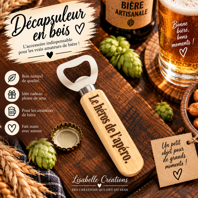 Phrase « Le héros de l'apéro »