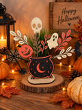 Vase chaudron Halloween 25cm